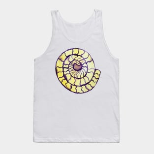 Intersex Pride Ammonite Crystal Tank Top